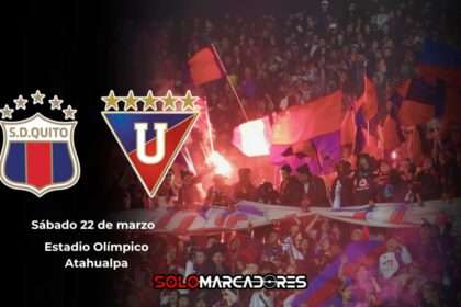 Deportivo Quito vs Liga de Quito en la Noche Azulgrana