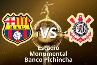 Dónde ver el partido Barcelona SC vs Corinthians EN VIVO