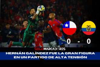 Ecuador resiste en Chile y se acerca al Mundial 2026