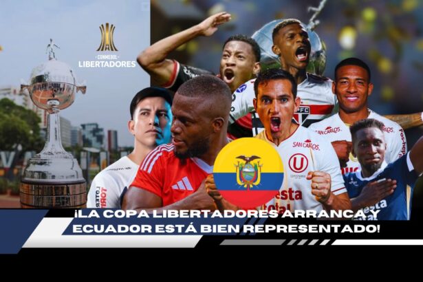 Ecuatorianos en la Copa Libertadores 2025