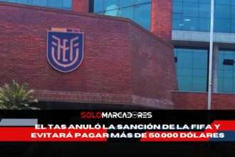 El TAS revoca sanción económica impuesta por la FIFA
