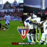 Polémico arbitraje en Cuenca: El penal no cobrado a Liga de Quito que desató la controversia 4 El penal no cobrado a Liga de Quito que desató la controversia