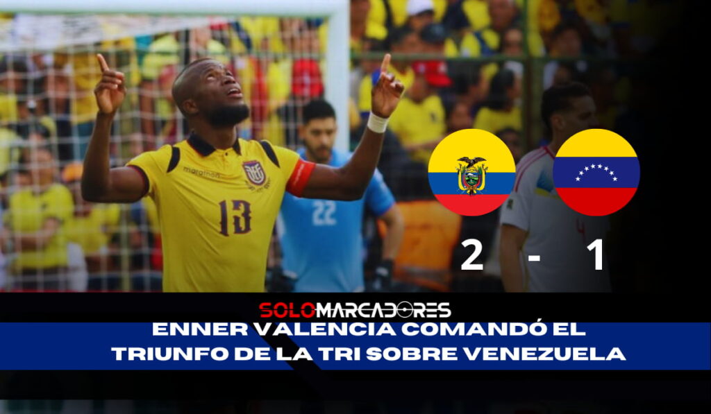 Enner Valencia al rescate