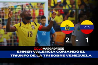 Enner Valencia al rescate