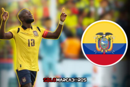 Enner Valencia, cerca de un nuevo récord con la Selección de Ecuador