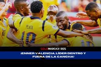 Enner Valencia, el líder de Ecuador que nunca se rinde