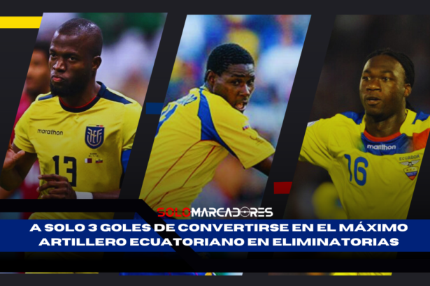 Enner Valencia va por otro récord con Ecuador