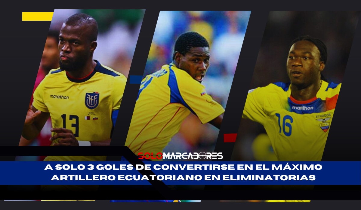 Enner Valencia va por otro récord con Ecuador