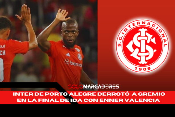 Enner Valencia y el Inter acarician la gloria tras vencer a Gremio