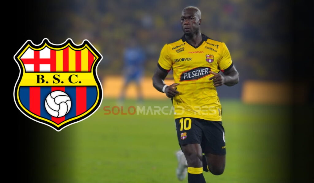 Felipe Caicedo falló una clara oportunidad ante Técnico Universitario