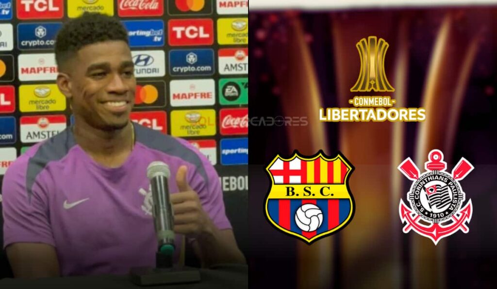 Félix Torres vs Barcelona SC por Copa Libertadores