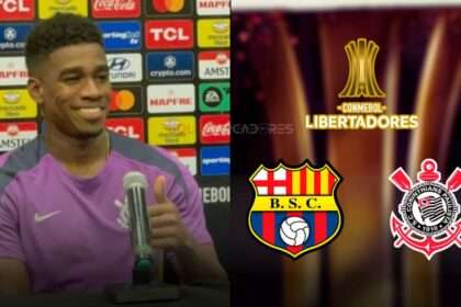 Félix Torres vs Barcelona SC por Copa Libertadores