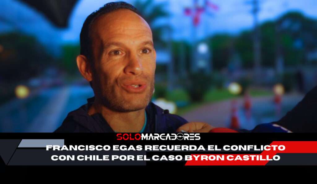 Francisco Egas y el duelo contra Chile
