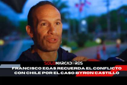 Francisco Egas y el duelo contra Chile