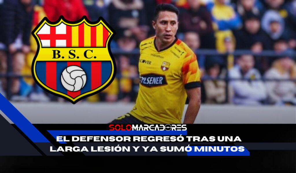 Franklin Guerra El refuerzo inesperado que Barcelona SC recupera