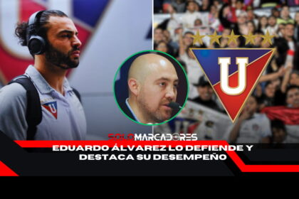 Gian Allala pasa de la banca a la titularidad en LDU y demuestra su valía en la defensa alba