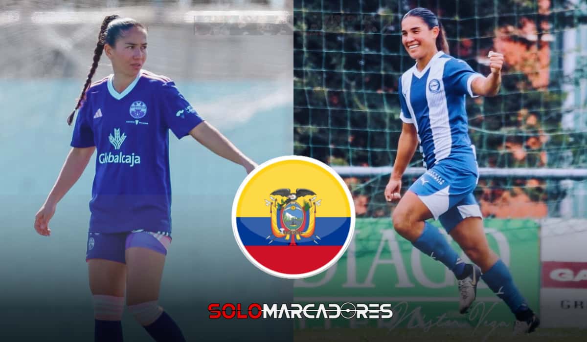 Gigi Moreira y Manoly Baquerizo brillaron en la Primera RFEF Femenina de España