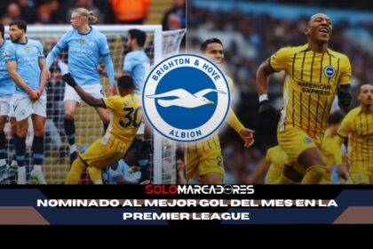 Golazo de Pervis Estupiñán nominado al mejor del mes en la Premier League