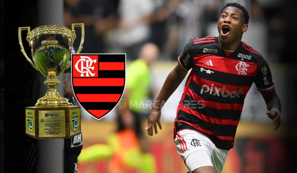 Gonzalo Plata, CAMPEÓN con Flamengo en el torneo Carioca