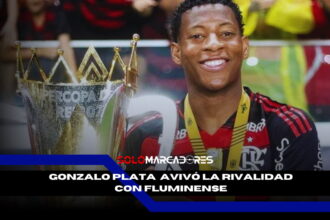 Gonzalo Plata y su gesto provocador contra Fluminense