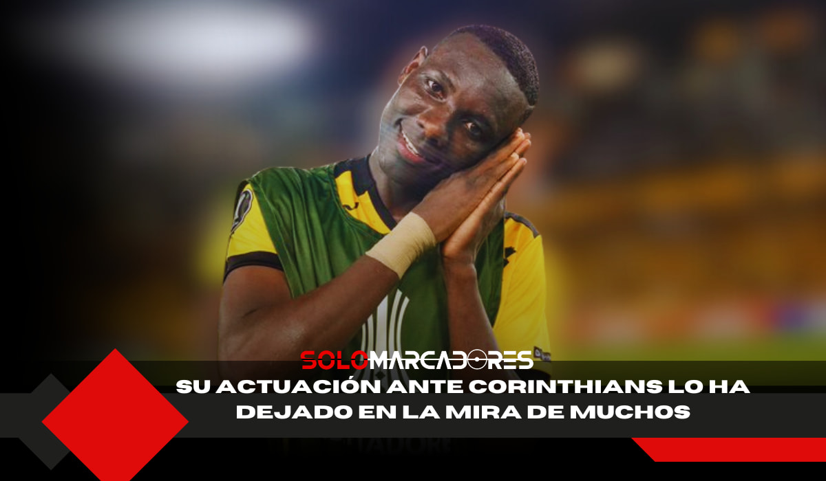 Janner Corozo fue la gran figura en la goleada de Barcelona SC ante Corinthians