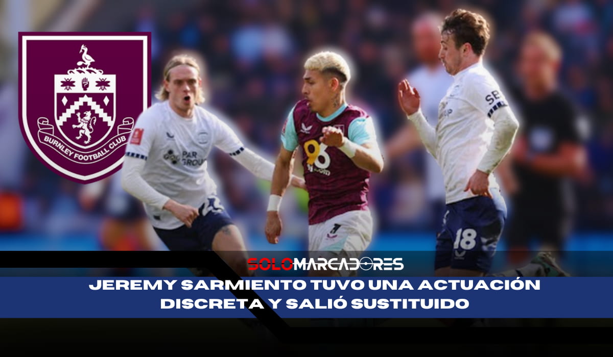 Jeremy Sarmiento no tuvo su mejor noche y salió sustituido
