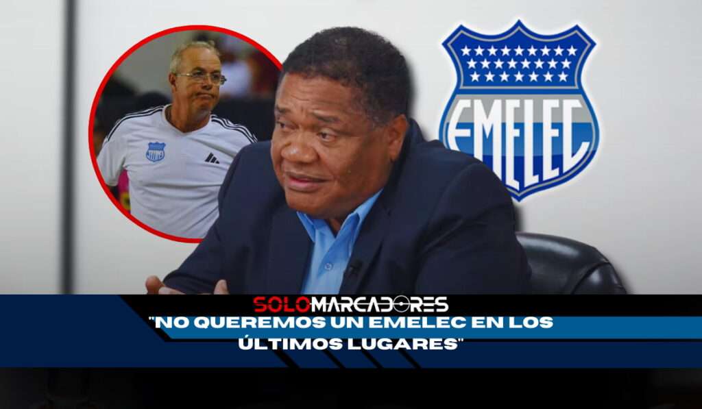 ¡Preocupación en Emelec! Jorge Guzmán revela el millonario déficit y lanza incentivo ante LDU 2 Jorge Guzmán habla claro sobre Jorge Célico en Emelec