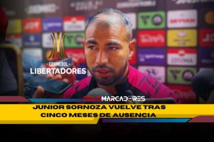 Junior Sornoza regresa con todo para el duelo clave entre IDV y Barcelona