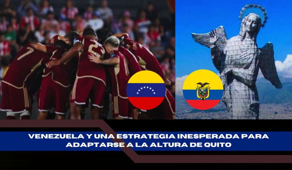 La curiosa estrategia de Venezuela para enfrentar la altura de Quito