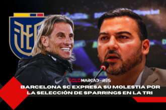 La evidente molestia de Barcelona SC por los sparrings de IDV en La Tri