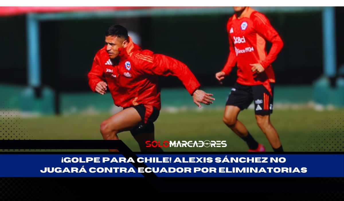 La figura de Chile que se pierde el duelo contra Ecuador
