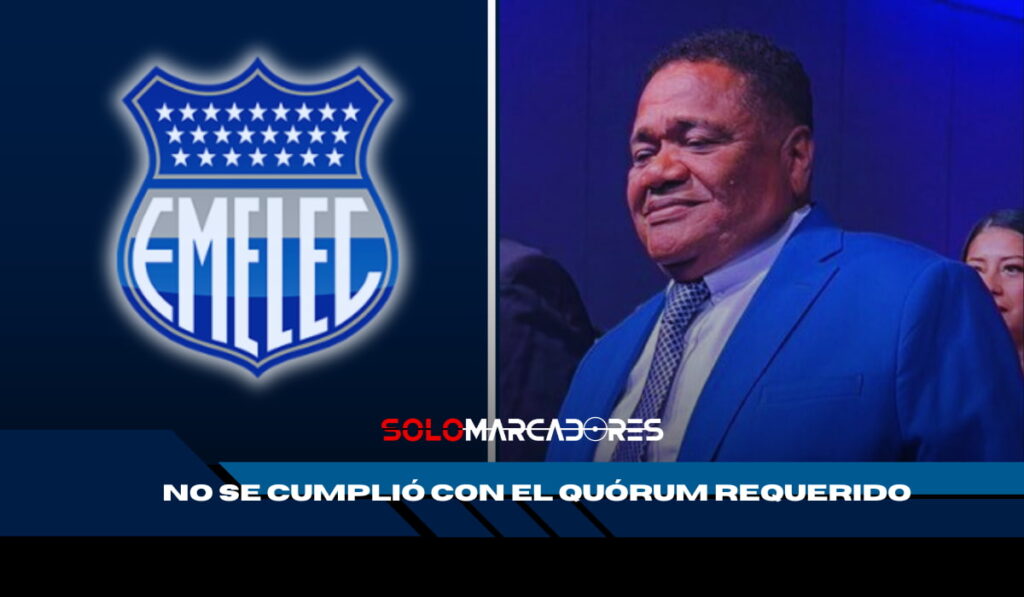 Las elecciones que dieron la presidencia de Emelec a Jorge Guzmán podrían ser anuladas