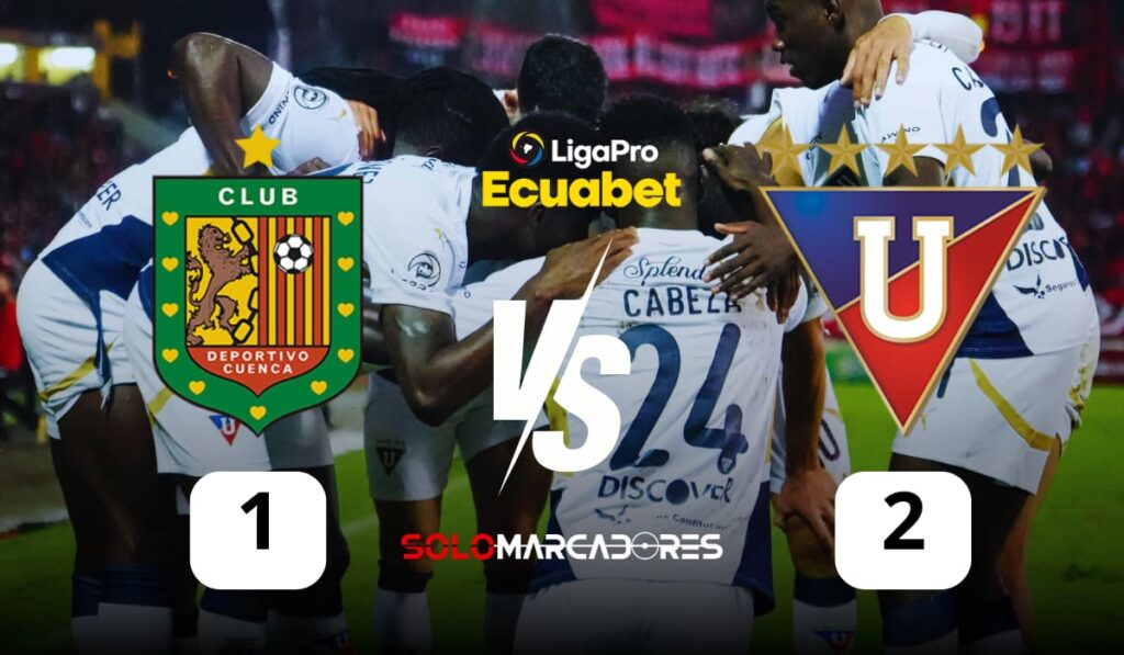 Polémico arbitraje en Cuenca: El penal no cobrado a Liga de Quito que desató la controversia 1 Liga de Quito ganó sobre la hora con un tanto discutido