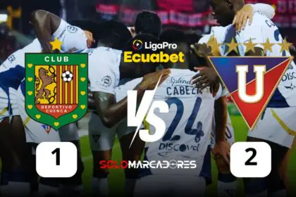 Liga de Quito ganó sobre la hora con un tanto discutido