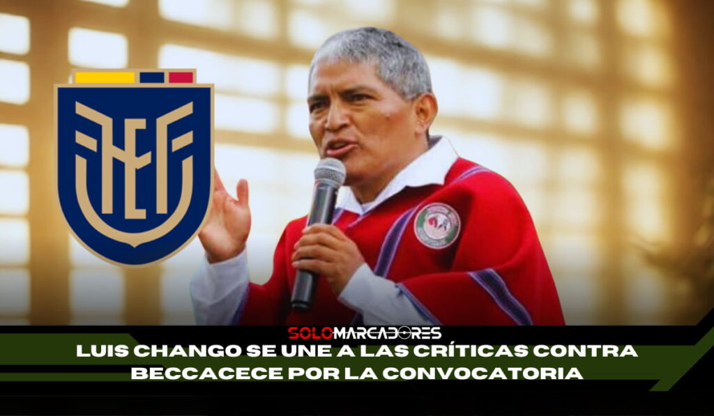 Luis Alfonso Chango cuestiona a Beccacece y la FEF por el caso Darwin Guagua