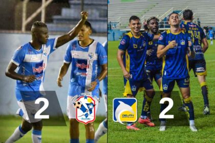 Manta FC y Delfín empatan en un clásico lleno de emociones