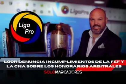Miguel Ángel Loor lanza fuerte denuncia contra la FEF y la CNA