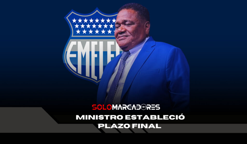 Ministro del Deporte pone plazo final para reconocer a Jorge Guzmán en Emelec
