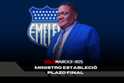 Ministro del Deporte pone plazo final para reconocer a Jorge Guzmán en Emelec