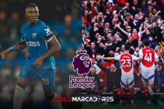 Moisés Caicedo brilló, pero Chelsea cayó ante Arsenal en la Premier League