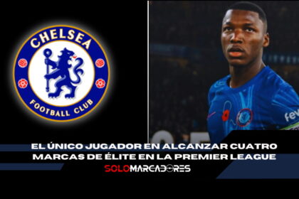 Moisés Caicedo hace historia en la Premier League con cifras impresionantes