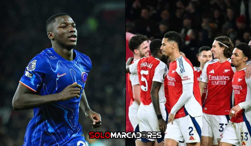 Moisés Caicedo prende la polémica tras la derrota del Chelsea ante el Arsenal