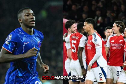 Moisés Caicedo prende la polémica tras la derrota del Chelsea ante el Arsenal