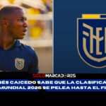 ¡Nada está dicho! Moisés Caicedo y su mensaje de cautela sobre la clasificación de Ecuador 4 Moisés Caicedo y su mensaje de cautela sobre la clasificación de Ecuador