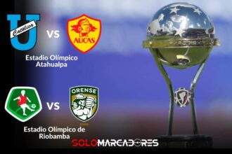 Mushuc Runa vs Orense y U. Católica vs Aucas