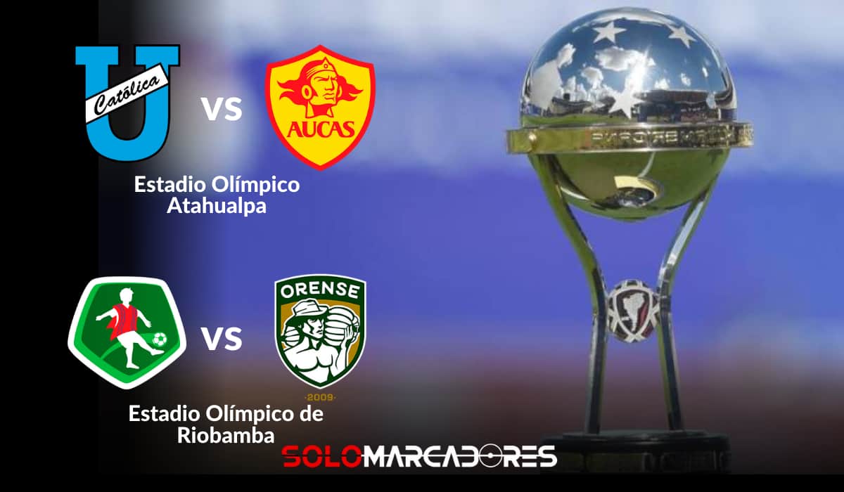 Mushuc Runa vs Orense y U. Católica vs Aucas