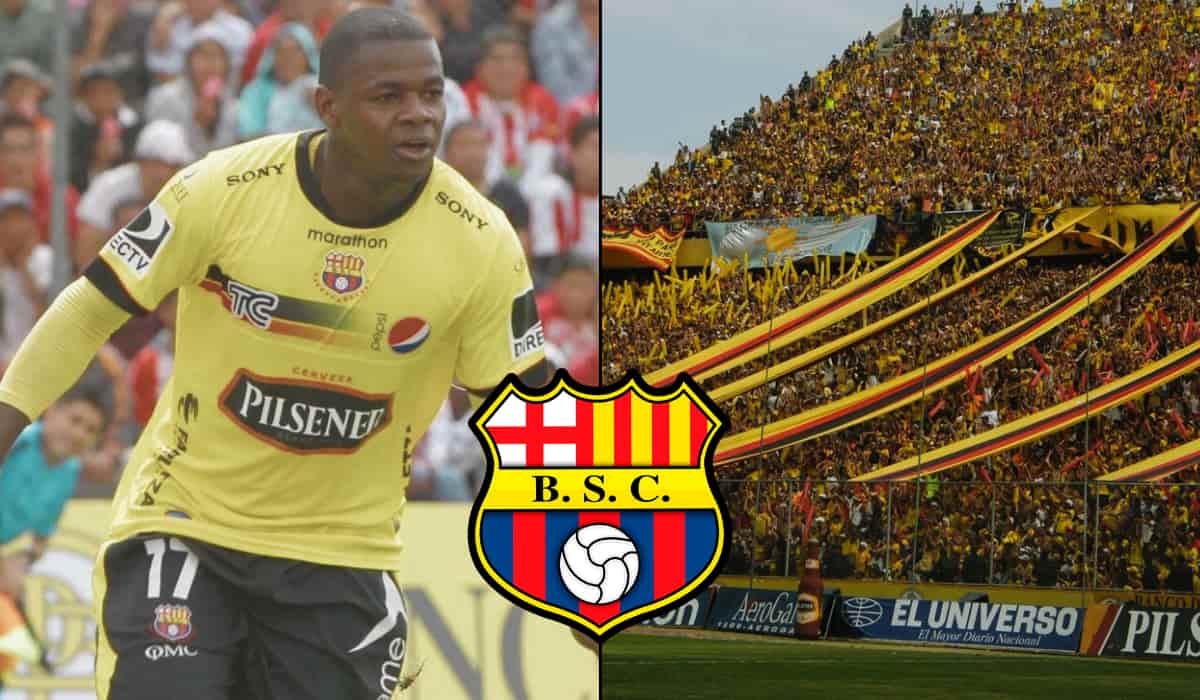 Narciso Mina revela que no quería jugar en Barcelona SC 'La hinchada es difícil'