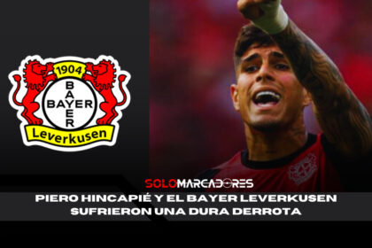 Noche difícil para Piero Hincapié y el Leverkusen