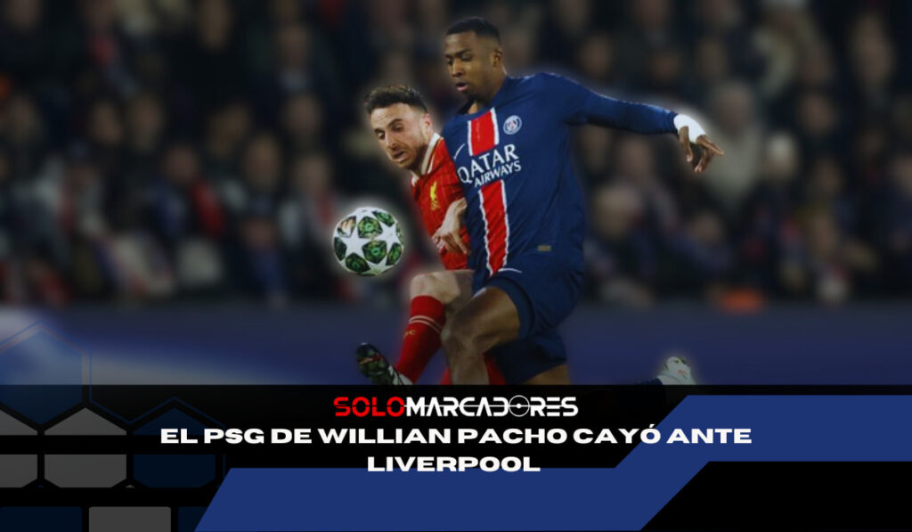 PSG de Willian Pacho cae en casa ante Liverpool