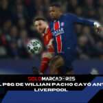 Golpe a la ilusión: PSG de Willian Pacho cae en casa ante Liverpool y complica su futuro en la Champions 4 PSG de Willian Pacho cae en casa ante Liverpool